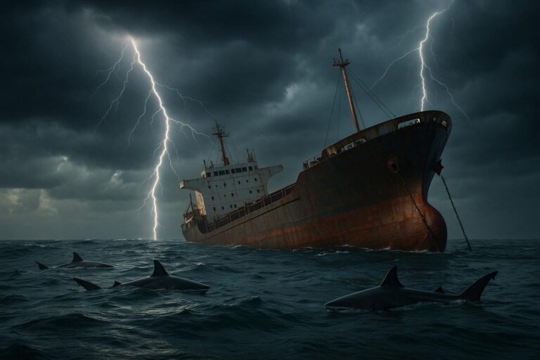 Când corabia se scufundă, rechinii atacă
