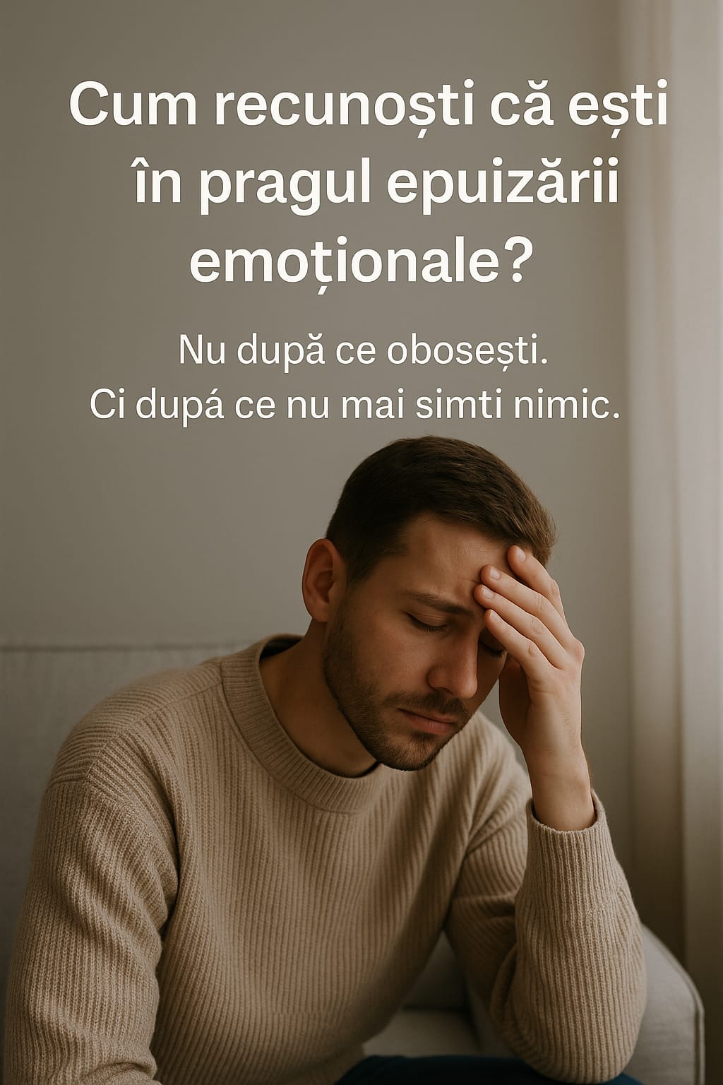 Cum recunosti epuizarea emotionala